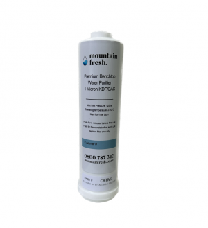 1 Micron GAC/KDF Filter (Benchtop) - CBTM1